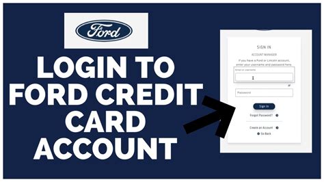 ford credit canada online account